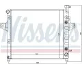 NISSENS Chladi - chlazen motoru NIS 61010, 61010
