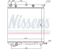 NISSENS Chladi - chlazen motoru NIS 61284, 61284