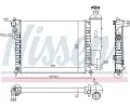 NISSENS Chladi - chlazen motoru NIS 61358, 61358
