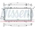 NISSENS Chladi - chlazen motoru NIS 61390, 61390