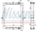 Chladi vody NISSENS ‐ NIS 61443A
