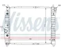 NISSENS Chladi vody NIS 61635, 61635