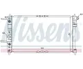 NISSENS Chladi vody NIS 616671, 616671