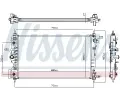 NISSENS Chladi vody NIS 61707, 61707