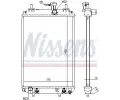 NISSENS Chladi vody NIS 617547, 617547
