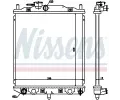 NISSENS Chladič vody NIS 61762, 61762