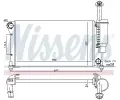 NISSENS Chladi - chlazen motoru NIS 617852, 617852