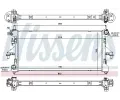 NISSENS Chladi vody NIS 617879, 617879