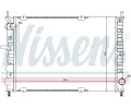 NISSENS Chladi vody NIS 61791, 61791