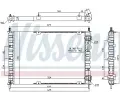 NISSENS Chladi - chlazen motoru NIS 61879A, 61879A