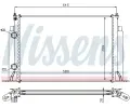 NISSENS Chladi - chlazen motoru NIS 61885A, 61885A