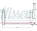 NISSENS Chladi - chlazen motoru NIS 61886, 61886