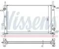 NISSENS Chladi vody NIS 62056A, 62056A