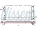 NISSENS Chladi� - chlazen� motoru NIS 62057A, 62057A