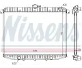 NISSENS Chladi vody NIS 62069A, 62069A
