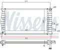 NISSENS Chladi - chlazen motoru NIS 62085A, 62085A