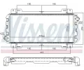 NISSENS Chladi vody NIS 62093, 62093