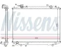 NISSENS Chladi vody NIS 62246A, 62246A