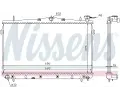 NISSENS Chladi vody NIS 62298, 62298