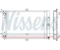 NISSENS Chladi - chlazen motoru NIS 62351, 62351