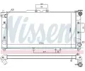 NISSENS Chladi - chlazen motoru NIS 62382A, 62382A