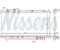 NISSENS Chladi - chlazen motoru NIS 62383A, 62383A