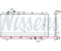 NISSENS Chladi - chlazen motoru NIS 62403, 62403