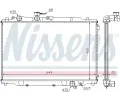NISSENS Chladi vody NIS 62405A, 62405A