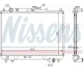 NISSENS Chladi vody NIS 62409A, 62409A