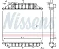 NISSENS Chladi vody NIS 62516, 62516