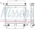 NISSENS Chladi - chlazen motoru NIS 62550, 62550