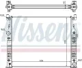 NISSENS Chladi - chlazen motoru NIS 62576A, 62576A