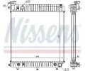 NISSENS Chladi - chlazen motoru NIS 62632, 62632