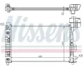 NISSENS Chladi - chlazen motoru NIS 62661A, 62661A