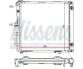 NISSENS Chladi vody NIS 62682A, 62682A