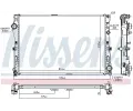 NISSENS Chladi vody NIS 627033, 627033