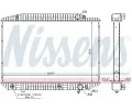 NISSENS Chladi - chlazen motoru NIS 62727A, 62727A