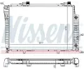 NISSENS Chladi - chlazen motoru NIS 62749A, 62749A