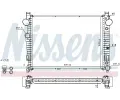 NISSENS Chladi vody NIS 62771A, 62771A