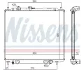 NISSENS Chladi - chlazen motoru NIS 62801, 62801