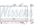 NISSENS Chladi vody NIS 62830, 62830