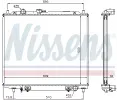 NISSENS Chladi vody NIS 62853, 62853