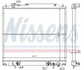 NISSENS Chladi vody NIS 62855, 62855