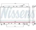 NISSENS Chladi vody NIS 62865, 62865