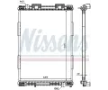 Chladi vody NISSENS ‐ NIS 628700