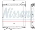Chladi vody NISSENS ‐ NIS 62880A