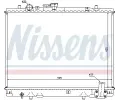 NISSENS Chladi - chlazen motoru NIS 62892, 62892
