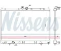 NISSENS Chladi vody NIS 628964, 628964