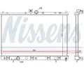 NISSENS Chladi vody NIS 628972, 628972
