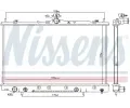 NISSENS Chladi vody NIS 628975, 628975
